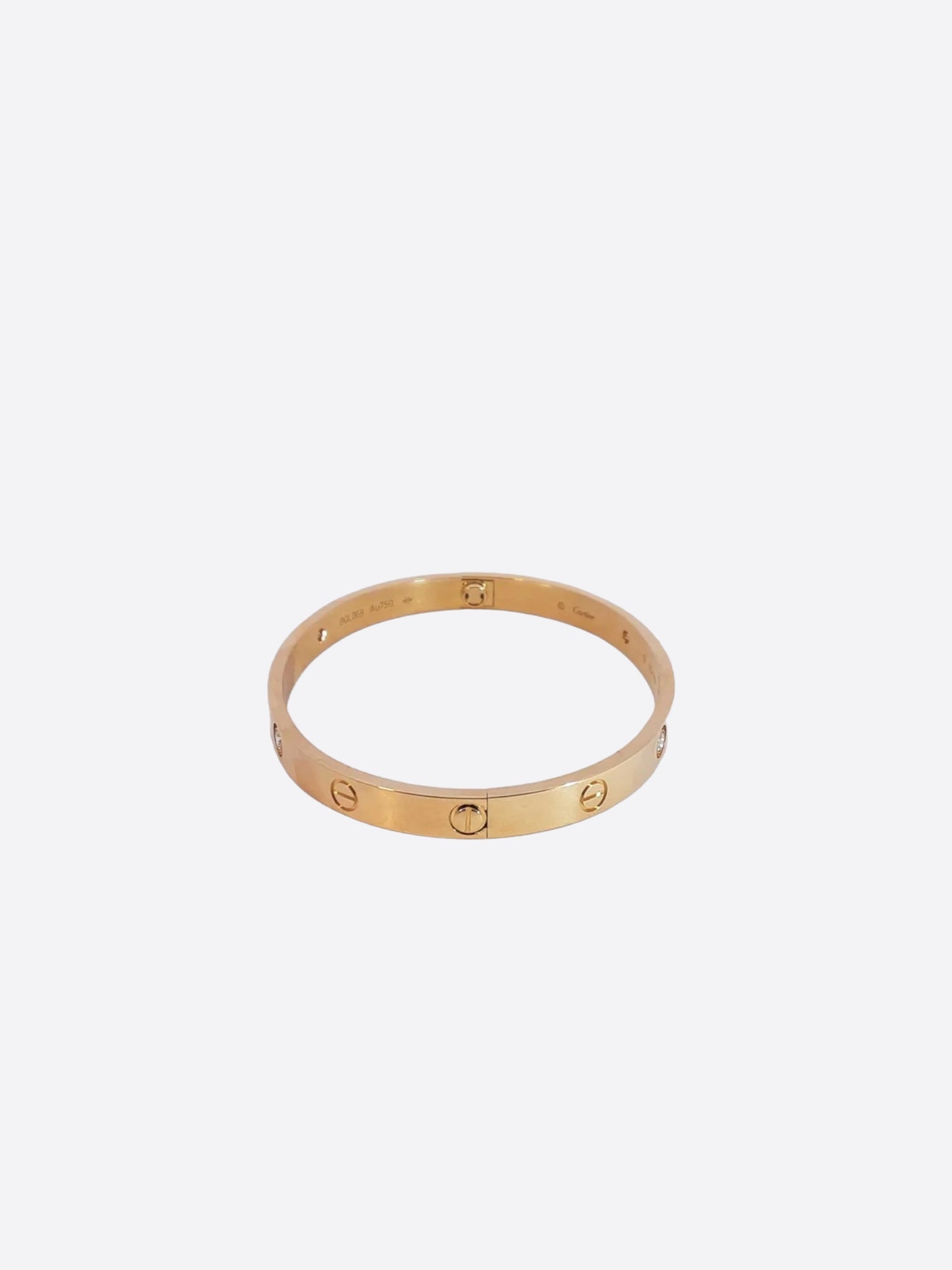 Cartier Love Bracelet in 18K Yellow Gold with Diamonds - Luxury Jewelry for Women, Anniversary & Valentine's Day Gift