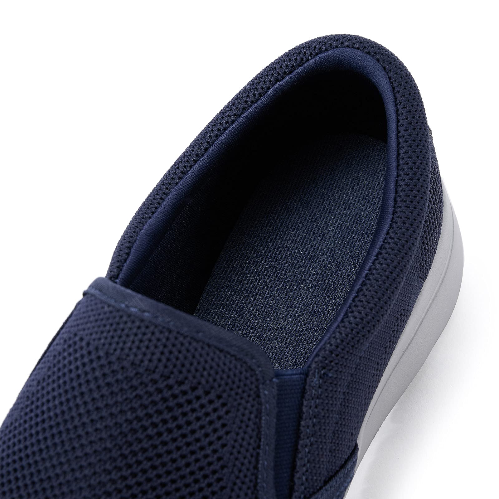 TIOSEBON Men's Breathable Mesh Slip-On Loafers - Lightweight Walking Shoes for Work, Driving & Tennis | Comfortable Casual Shoes for Men | Perfect for Office, Travel & Daily Wear