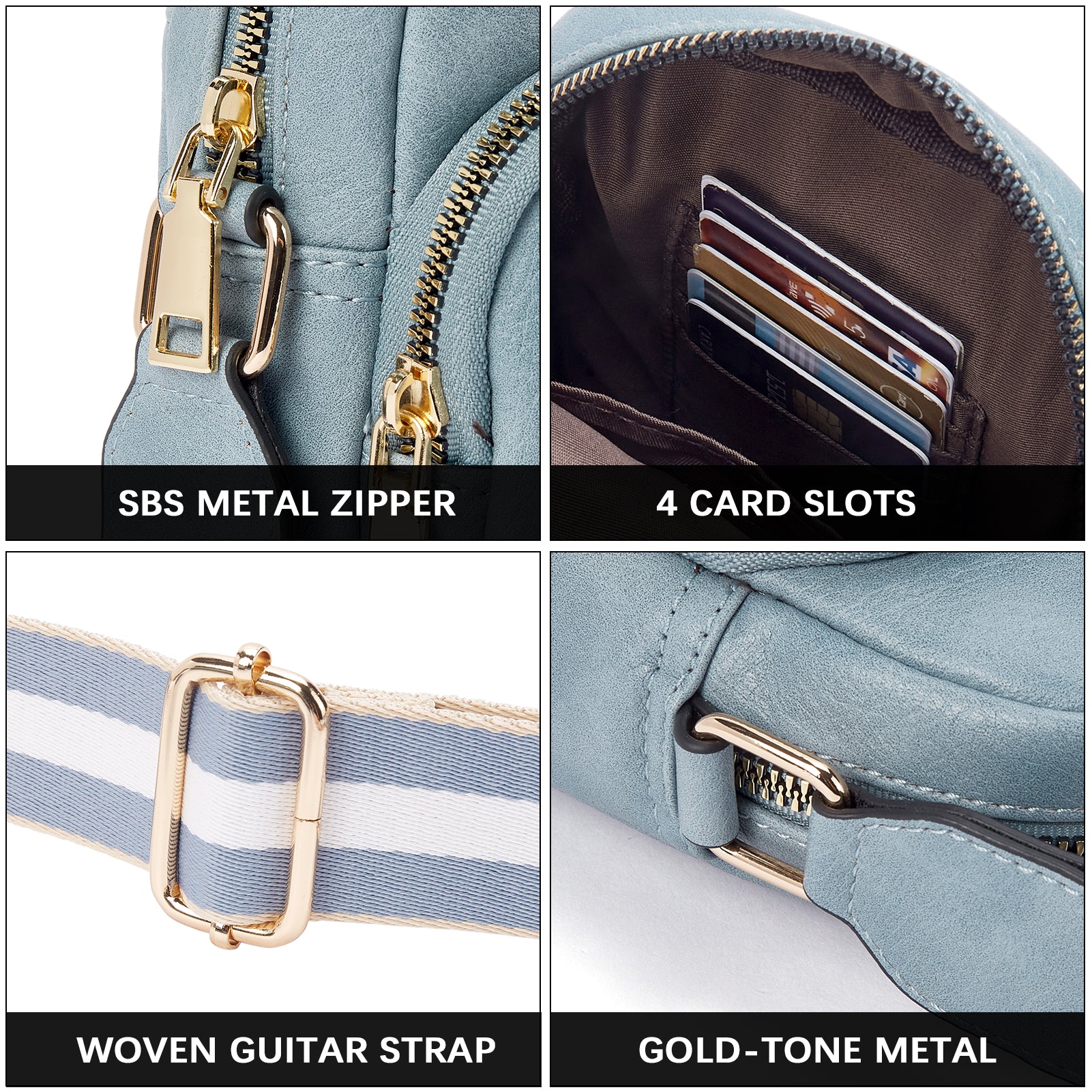 Lotty Chic Small Crossbody Sling Bags for Women - Stylish & Lightweight Shoulder Purse - Perfect for Travel, Shopping & Everyday Use