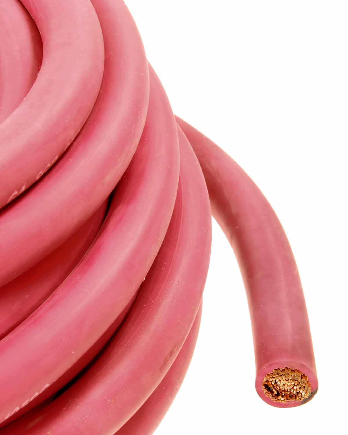 ACDelco Professional 1BA1 Heavy Duty Red Battery Cable - Premium Automotive Replacement Part for Trucks, Cars & Marine Vehicles - Ideal for Engine Starters, Alternators & Power Distribution Systems