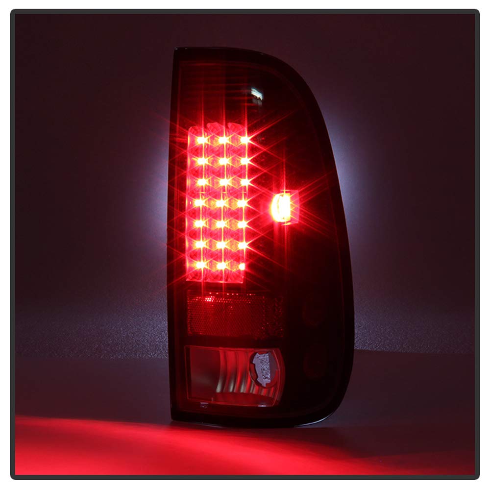 ACANII LED Tail Lights Brake Lamps for 1997-2003 Ford F150 & 1999-2007 F250 F350 Super Duty Trucks - Black Smoke Lens - Enhanced Visibility & Style for Night Driving & Off-Road Adventures