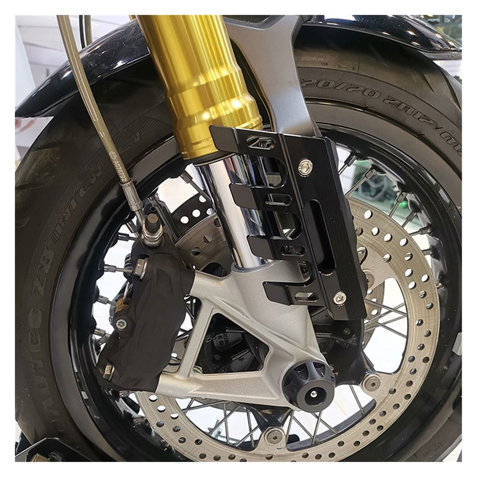 Premium Motorcycle Front Fork Protector & Fender Slider Guard for Honda CBR600RR (2004-2013) - Durable Mudguard Accessories for Road Protection & Style Enhancement | Perfect for Daily Commuting, Track Days & Long-Distance Riding