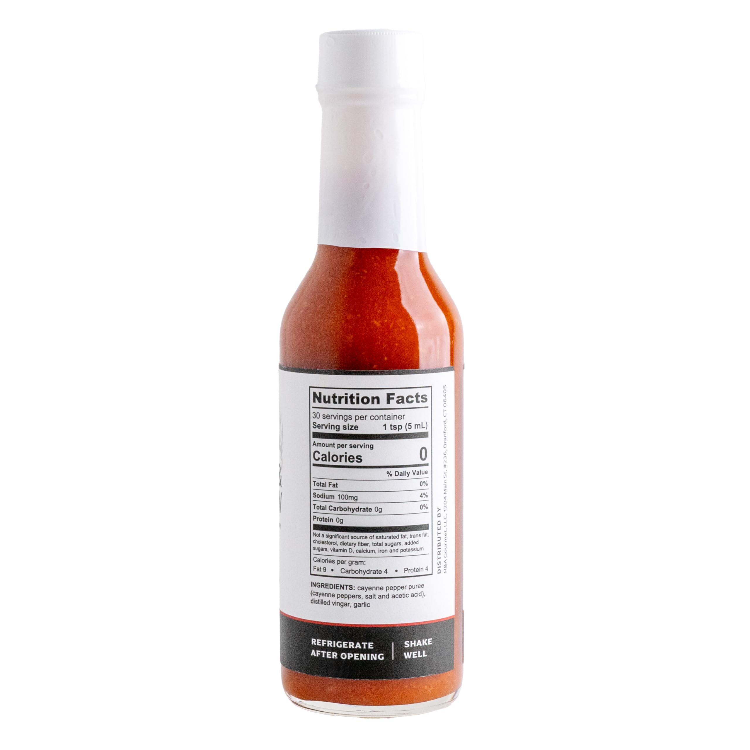 Hook & Arrow Cayenne Garlic Hot Sauce - Mild Spice, Award-Winning, Gluten-Free, Paleo, Vegan, Low Sugar, Low Carb (5 fl oz) - Perfect for Wings, Tacos, Pizza & Healthy Cooking