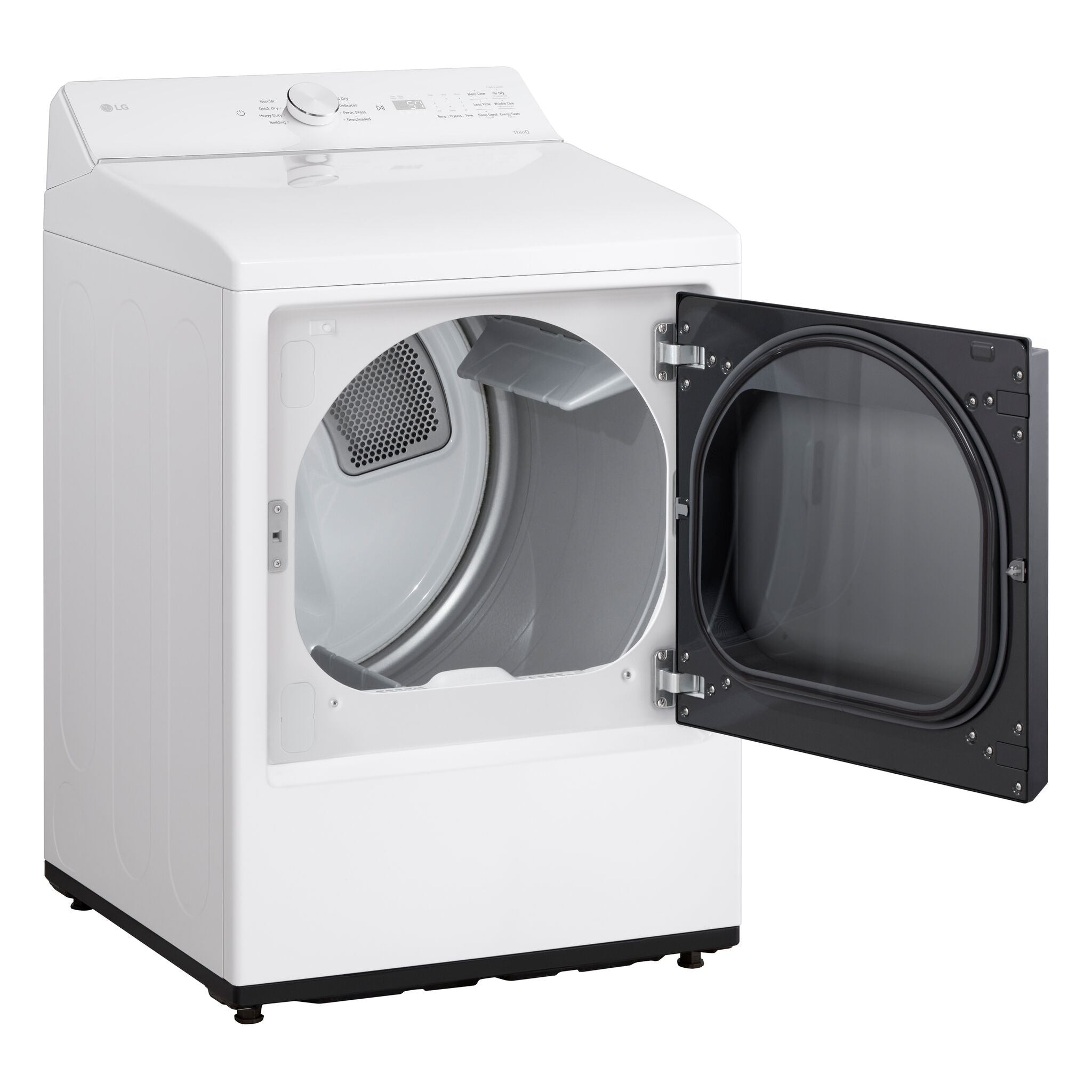 LG DLE8200W 7.3 Cu. Ft Ultra Large Capacity Smart Electric Dryer with AI Sensing Technology - Perfect for Large Families & Laundry Rooms (White)