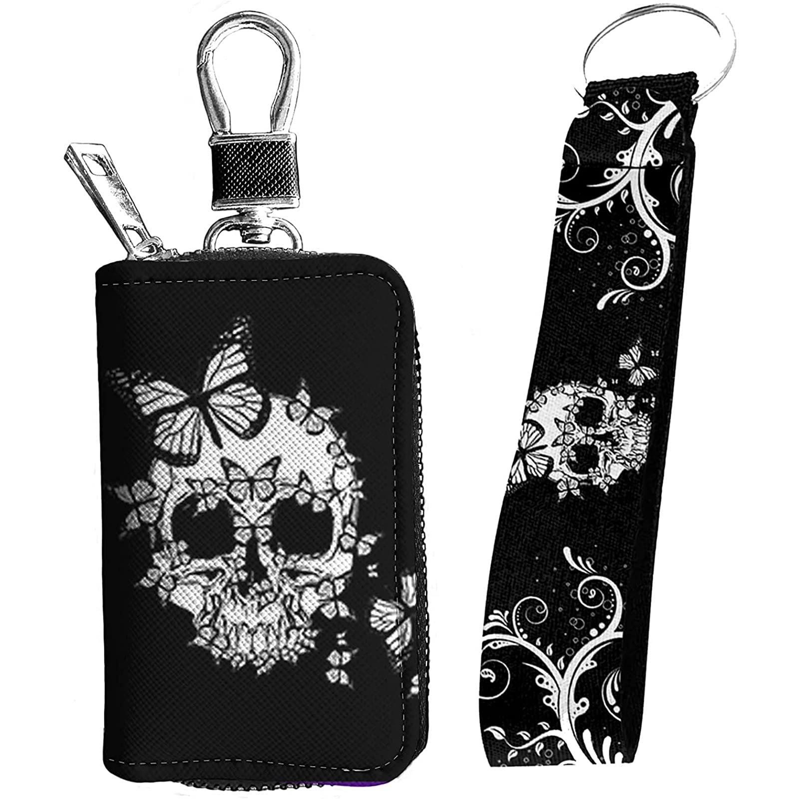 Jeiento Keychain Holder with Key Fob Case - 2 Pack Stylish Keychain Accessories for Women & Girls - Perfect Gift for Everyday Use, Travel, and Car Keys
