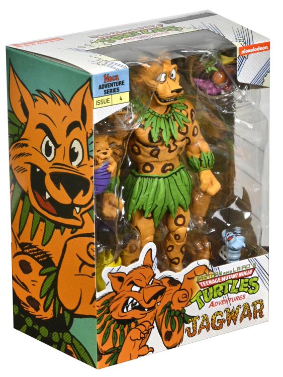NECA Teenage Mutant Ninja Turtles Adventures Jagwar Action Figure - Collectible TMNT Toy for Fans & Display - Perfect for Play, Gifts, and Comic Book Collections