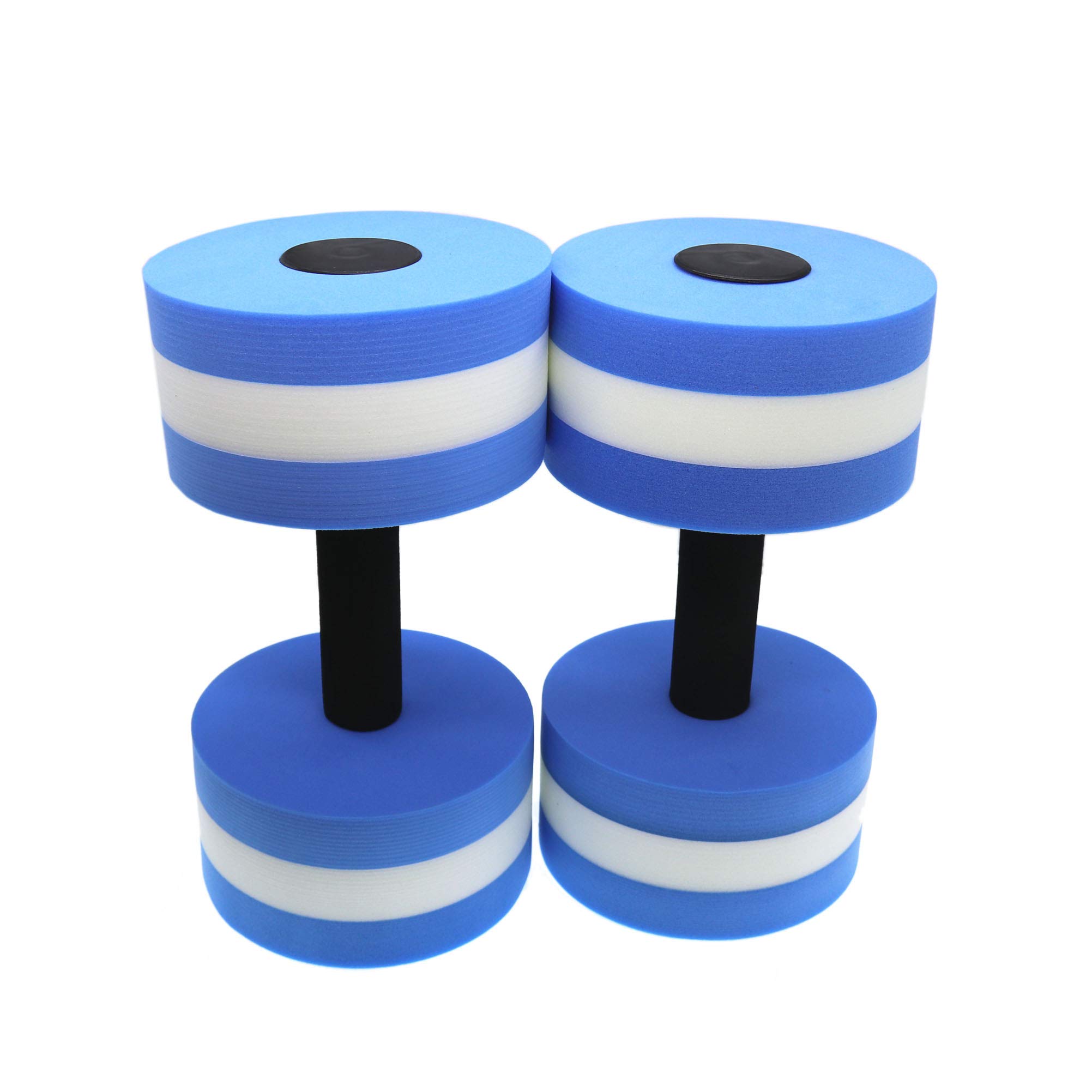 EVA Foam Water Dumbbells for Aqua Aerobics - Medium Weight Pool Exercise Equipment for Swimming & Fitness Training