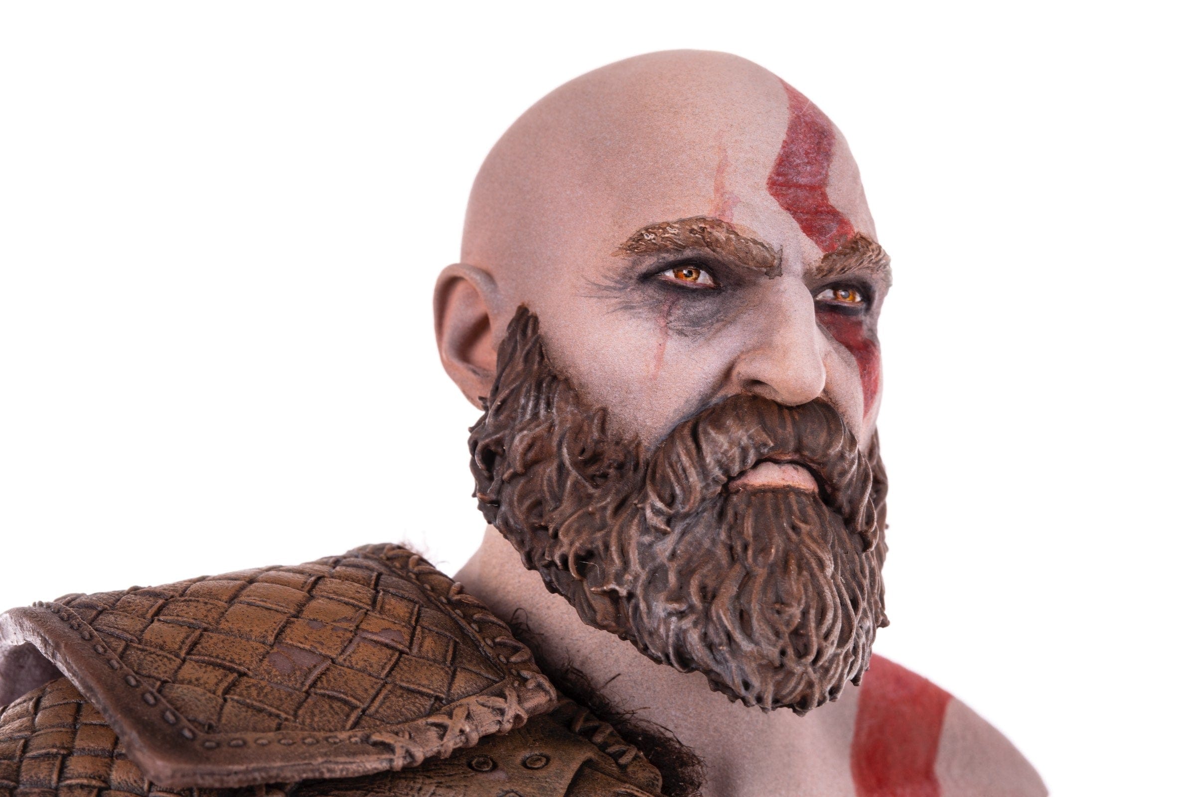 God of War Kratos 1/6 Scale Deluxe Action Figure - Exclusive Collectible for Gamers & Fans - Perfect for Display, Gaming Room Decor, and Cosplay Props