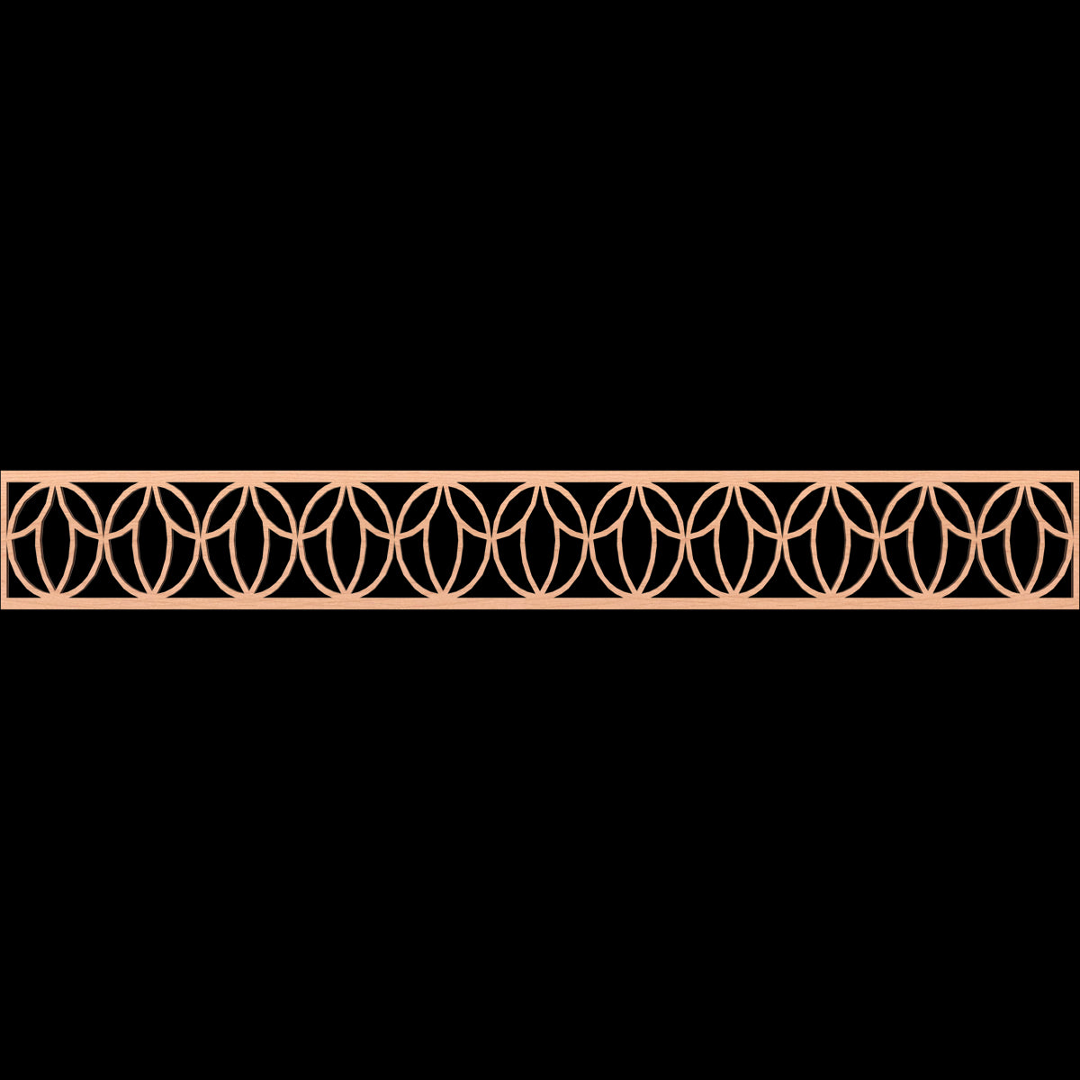 Shoshoni Fretwork Moulding - Handcrafted Wooden Wall Decor for Home & Office - Perfect for Living Room, Bedroom, and Office Decorations