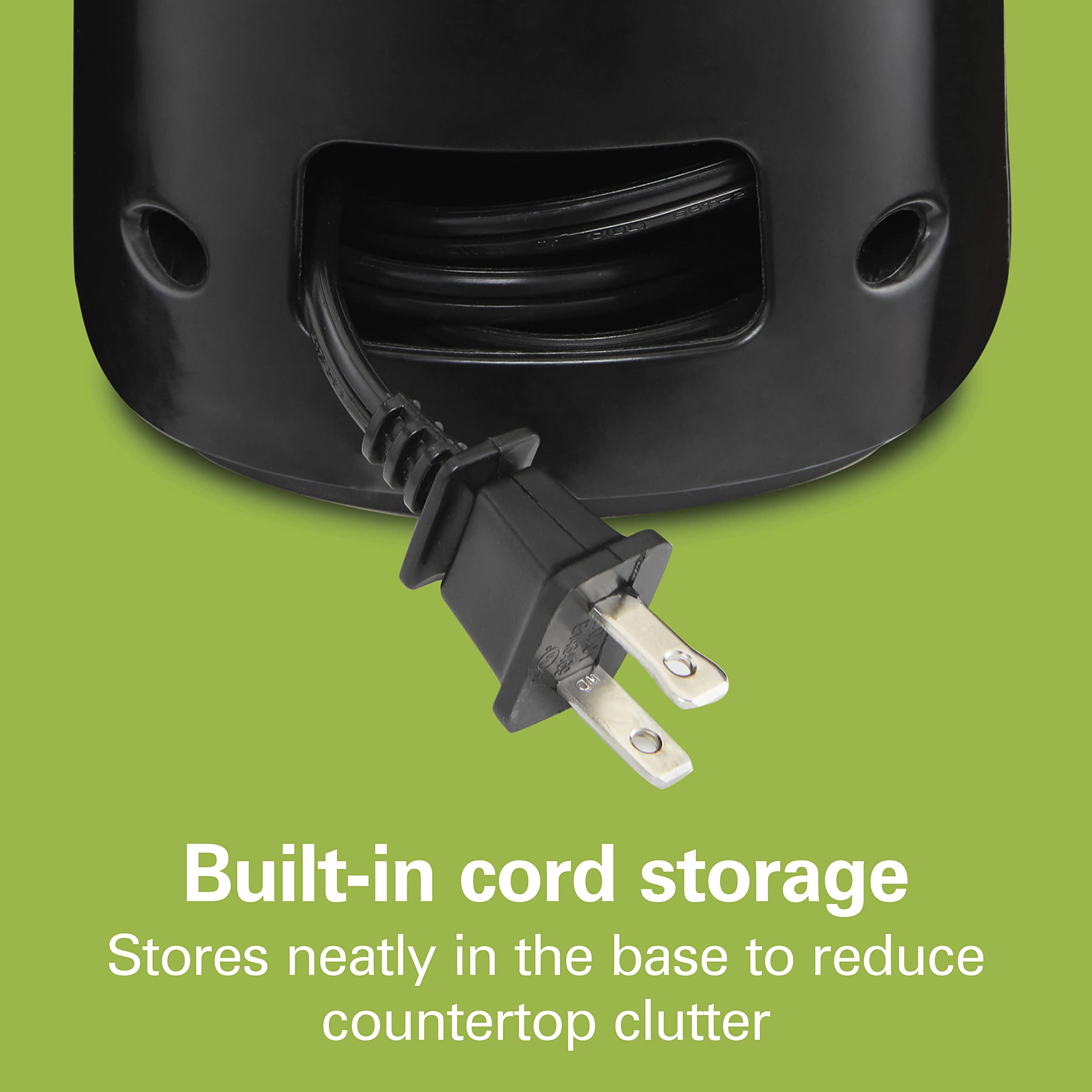 Hamilton Beach Smooth Touch Electric Automatic Can Opener - Effortless Push Down Lever for All Standard & Pop-Top Cans - Extra Tall Design with Bottle Opener & Built-In Knife Sharpener - Black - Perfect for Kitchen, Camping & Emergency Preparedness