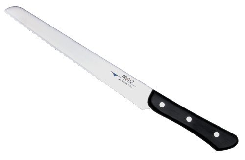 Mac Chef Series Bread Knife 220mm BS-90 - Professional Stainless Steel Kitchen Knife for Slicing Bread, Baguettes & Pastries | Perfect for Home Bakers & Professional Chefs