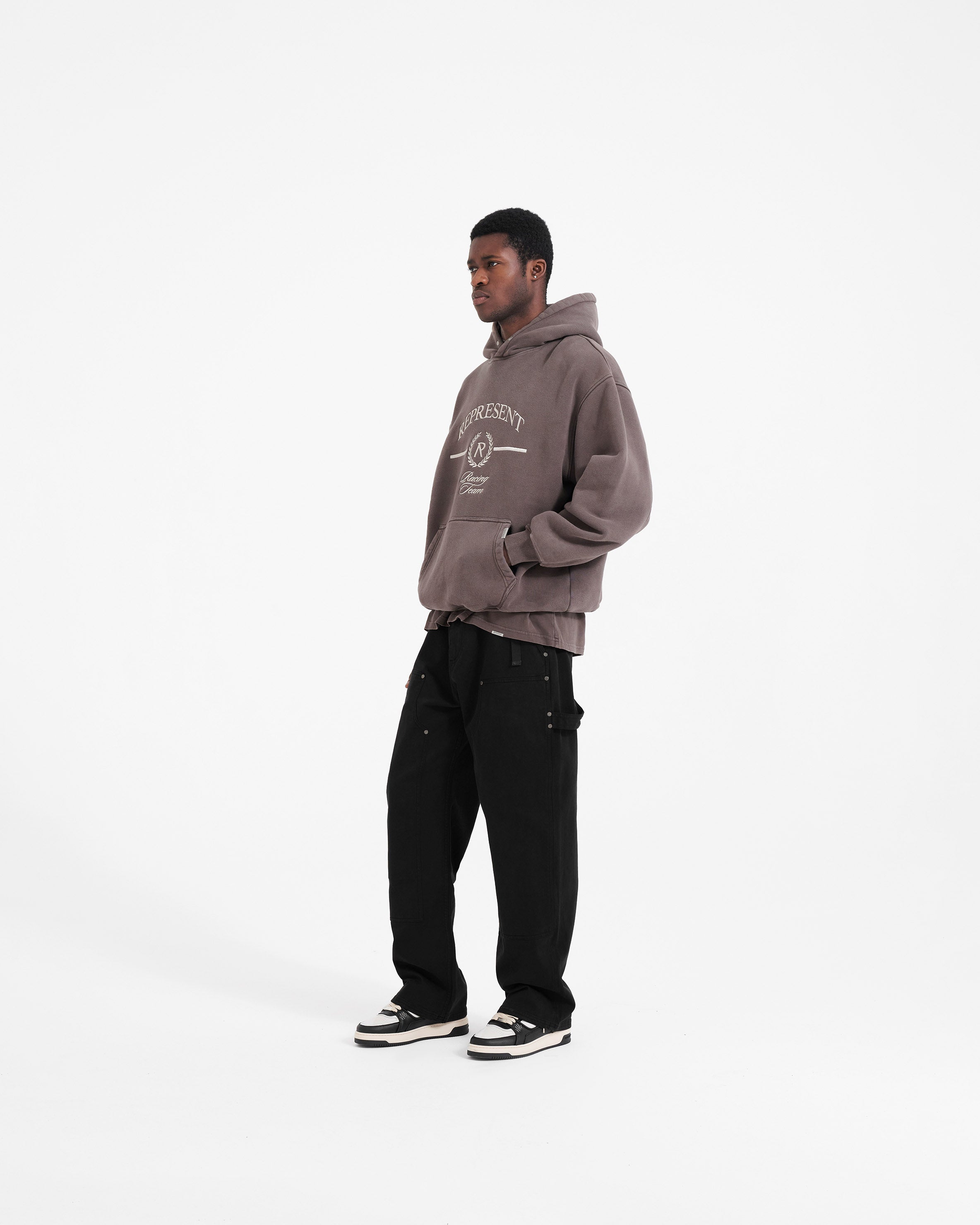 Crest Hoodie for Men & Women - Soft Fleece Pullover with Fog Design | Cozy Winter Wear for Outdoor Activities & Casual Style