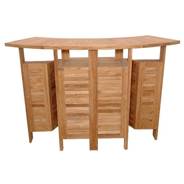 Altavista Folding Bar Table - Portable Counter Height Table for Kitchen, Patio & Small Spaces - Space Saving Dining & Entertaining Solution