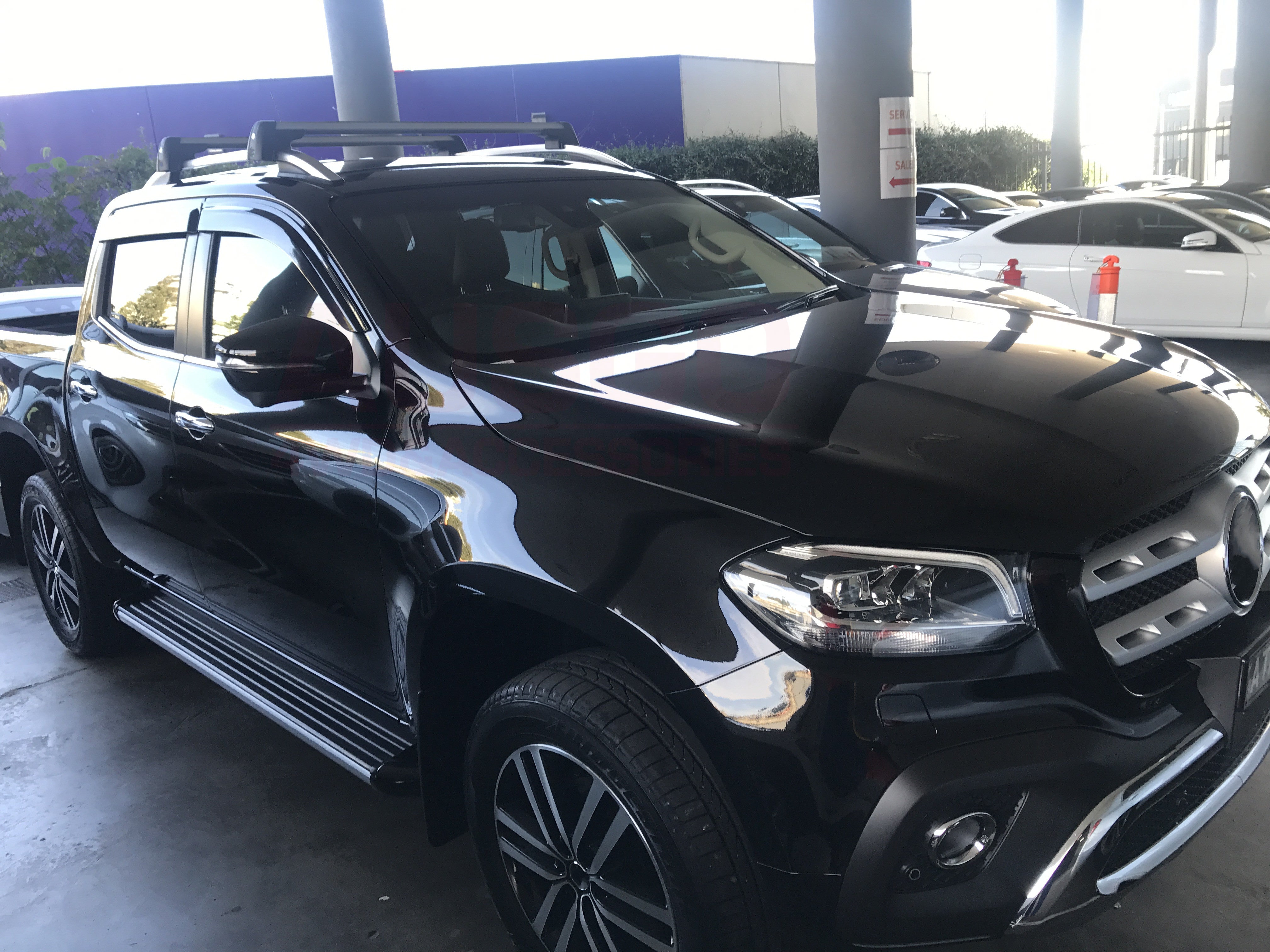 Weather Shields for Mercedes Benz X-Class 2017-2020 | Durable Car Window Rain Guards | Perfect for All-Weather Protection & Off-Road Adventures