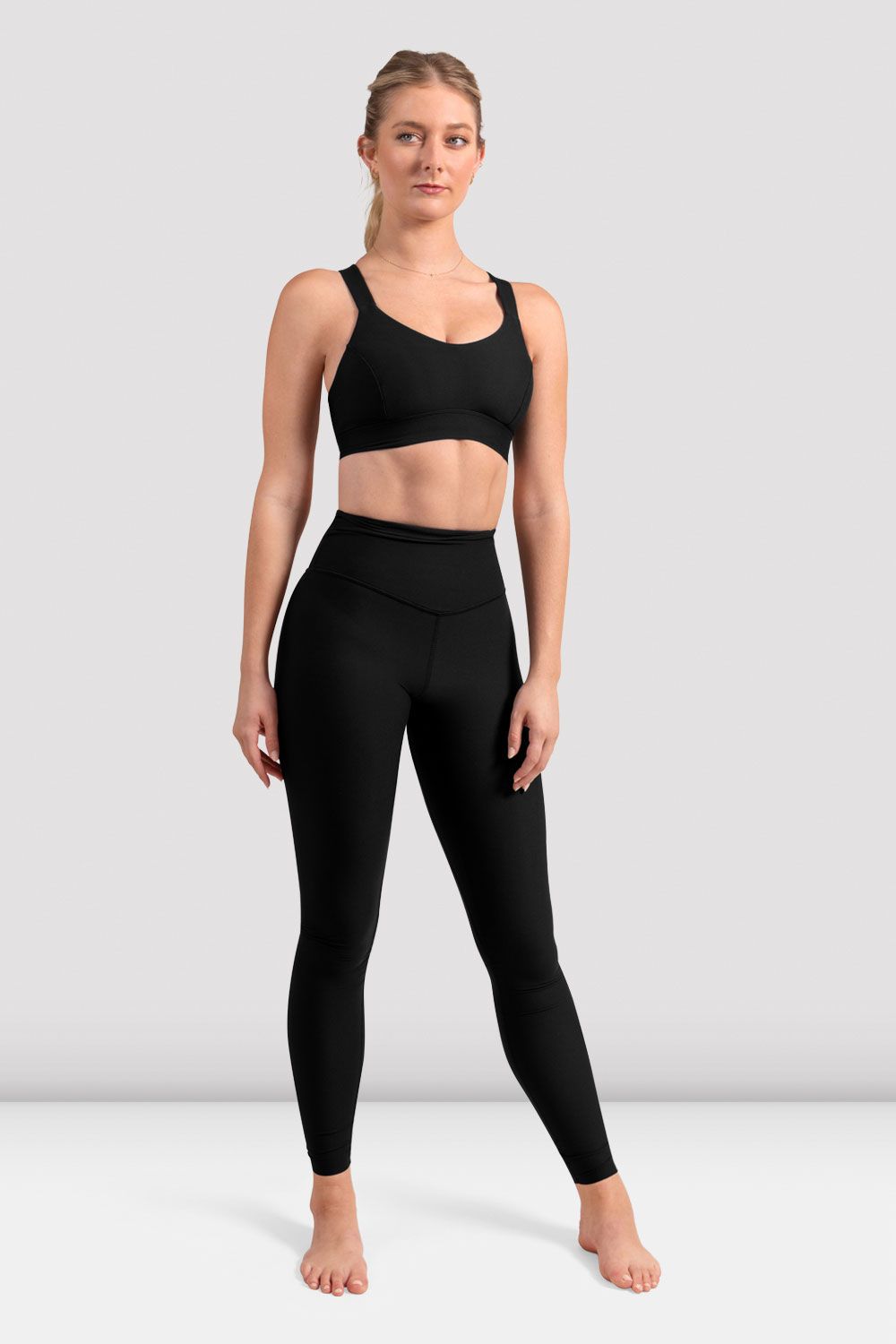 BLOCH Sculpt Full Length Legging - High Waist Yoga Pants for Women, Stretchy & Breathable Workout Leggings - Perfect for Yoga, Gym, Running & Lounge Wear