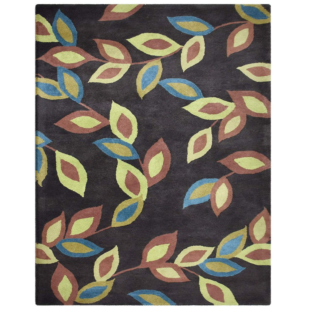 Blossomix Hand Tufted Rug - Soft Boho Chic Area Rug for Living Room, Bedroom & Nursery - Premium Non-Slip Home Decor Carpet