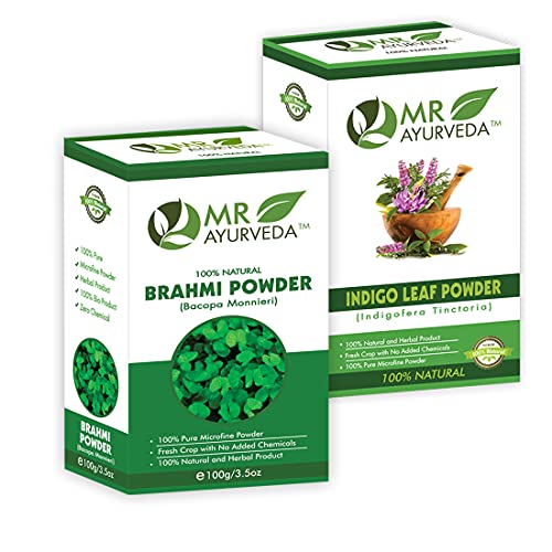 Brahmi Powder + Indigo Powder