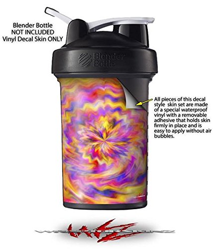 Blender Bottle ProStak 22oz Skin Decal Wrap - Tie Dye Pastel for Gym & Sports