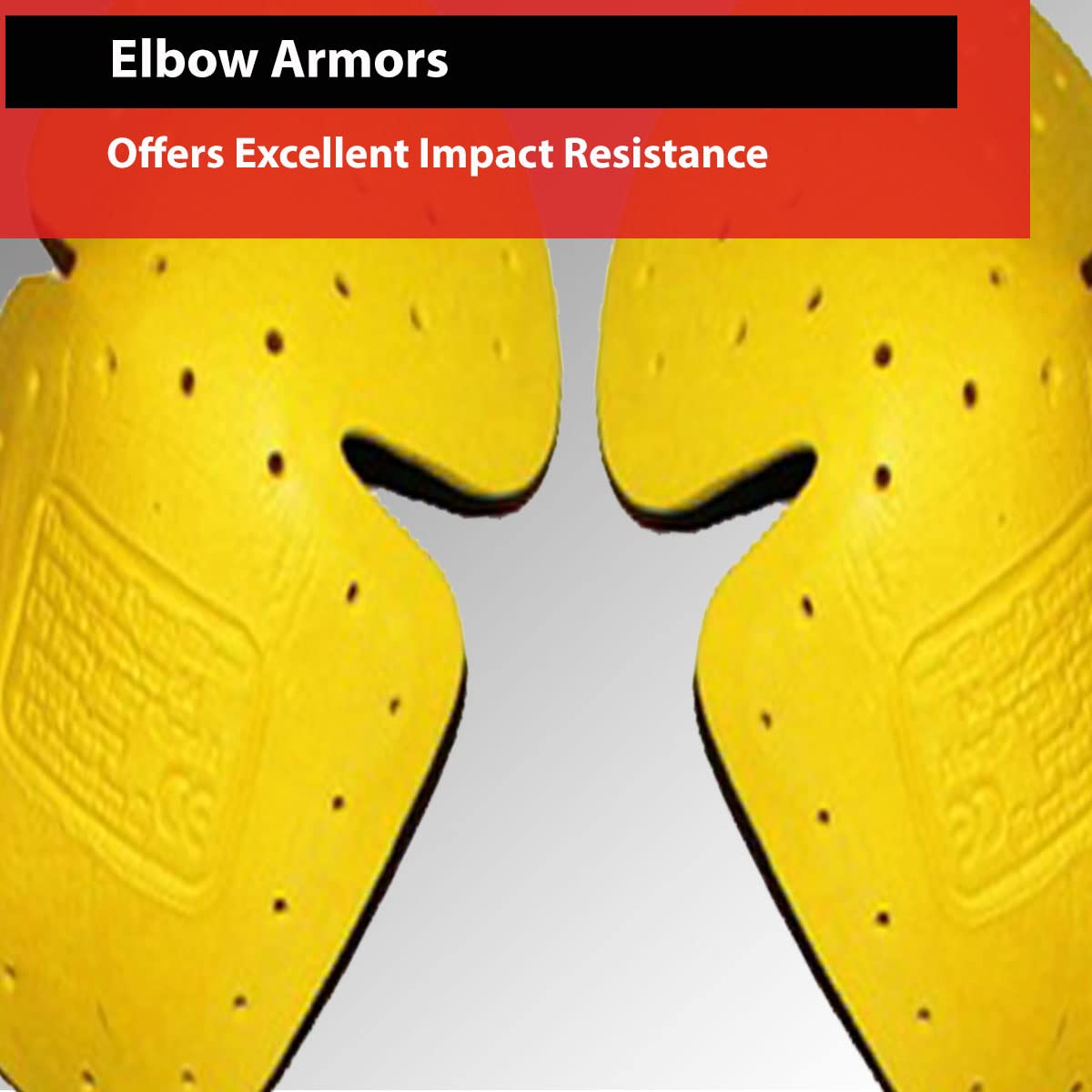 5-Piece Triple Density CE Removable Armor Set for Motorcycle Jackets - Universal Fit for Street Bikers - Impact Protection for Riding Safety (Ideal for Commuting, Touring & Urban Motorcycle Adventures)