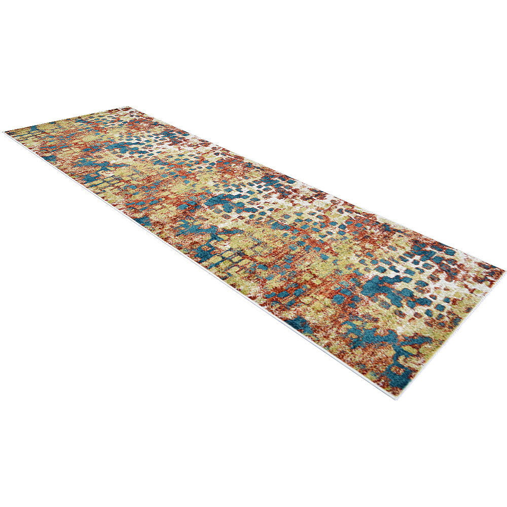 Modern Machine Woven Area Rug - Soft Non-Slip Living Room Carpet for Home Decor, Bedroom, Office | Durable & Easy to Clean
