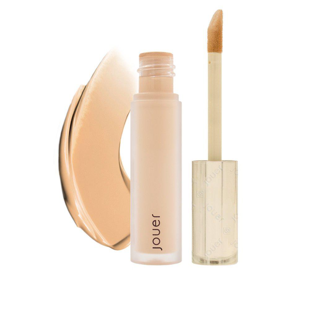 Jouer Essential High Coverage Liquid Concealer - Full Coverage, Long-Lasting, Vegan & Cruelty-Free | Perfect for Dark Circles, Blemishes & Under Eye Brightening