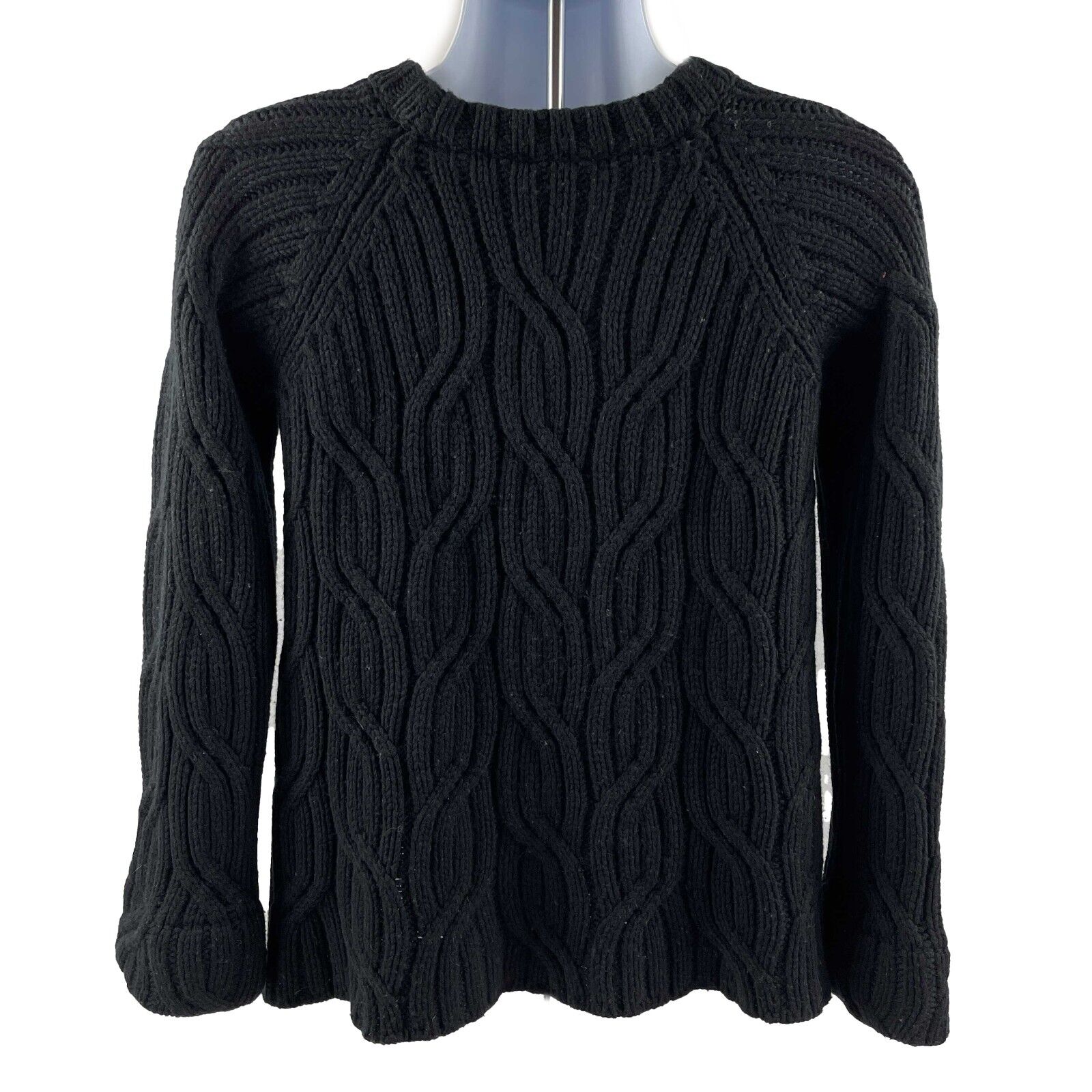 The Row Pristine Oversized Knit Sweater - Black, XS | Cozy Winter Pullover for Women, Perfect for Casual Outings & Layering