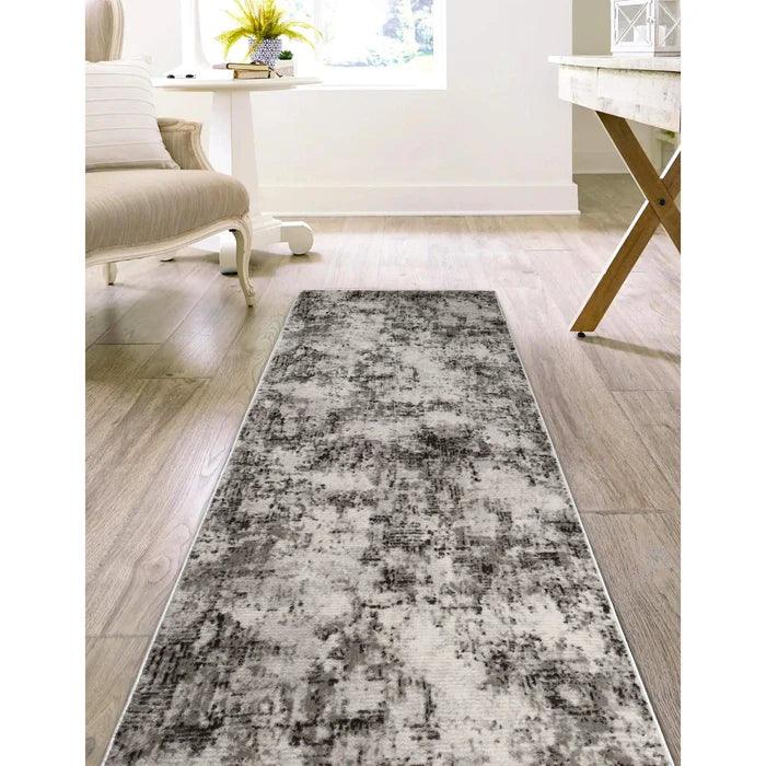 Euphemia Distressed Abstract Eclectic Modern Indoor Area Rug or Runner - Soft Bohemian Style Carpet for Living Room, Bedroom, Office Decor
