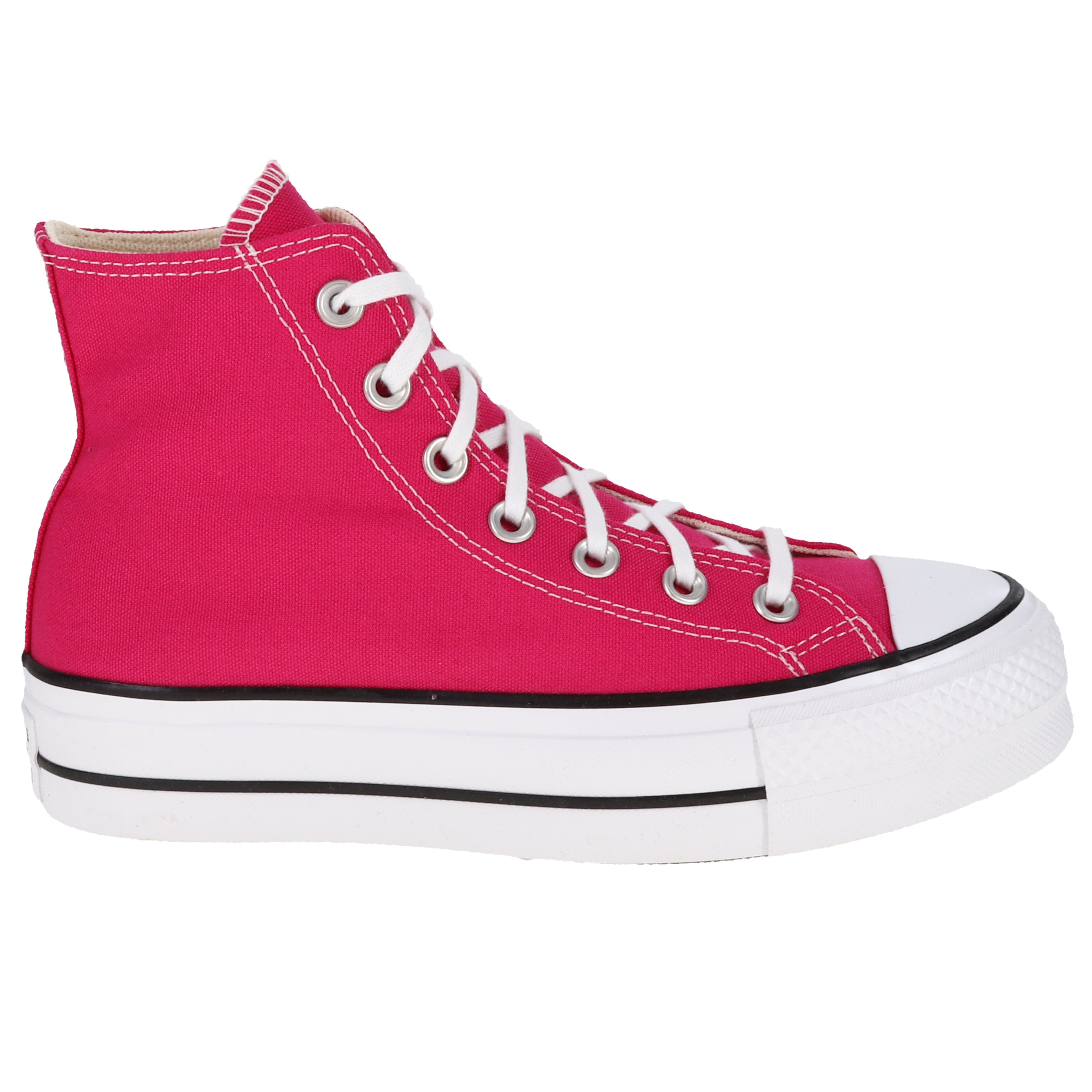 Women's Converse CT All Star Lift High Top Sneakers - Classic White Canvas Basketball Shoes for Casual Wear, Street Style & Everyday Fashion