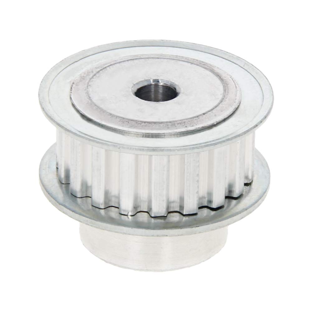Heyiarbeit 22 Teeth Timing Belt Pulley - 6mm Bore Aluminum Alloy Flange Synchronous Wheel for 3D Printer & CNC Machines - Compatible with 11mm Belt - Perfect for DIY Projects, Robotics, and Industrial Automation