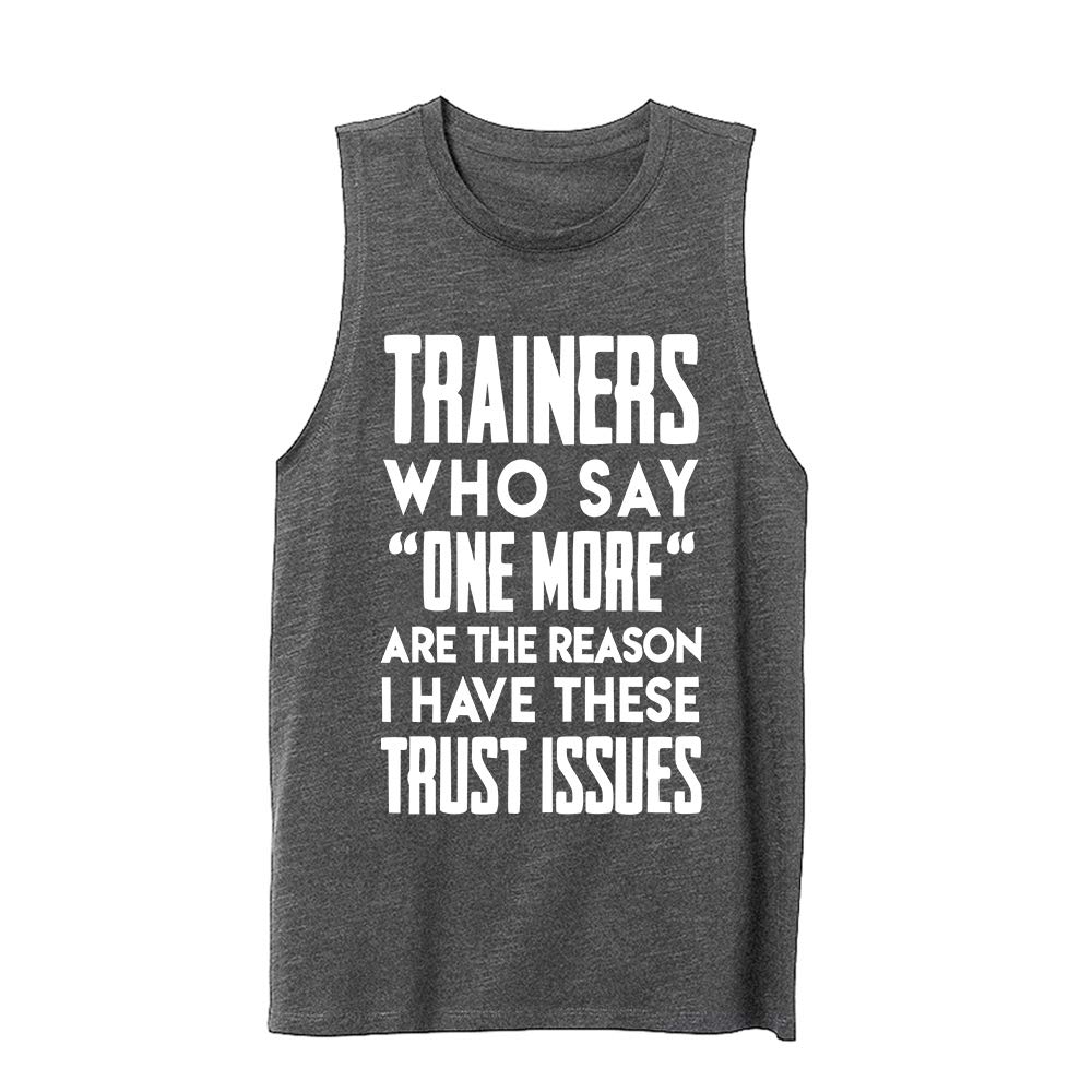 Funny Workout Tank Tops for Women - Sleeveless Racerback Gym Shirts with Motivational Sayings | Perfect for Yoga, Running & Fitness Training