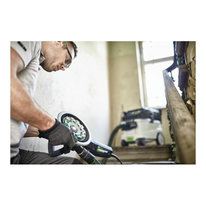 Festool 769166 Premium Diamond Disc Stone D130 for RG 130 Renovation Grinder - High-Performance Cutting Wheel for Concrete, Tile & Masonry - Perfect for Home Renovation & Professional Construction Projects