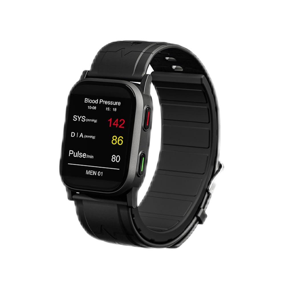Smart Watch with Blood Pressure, Heart Rate & Blood Oxygen Monitor - Fitness Tracker with Sleep & Step Tracking, Bluetooth Compatible with iOS & Android - Perfect for Workouts, Running & Daily Health Monitoring
