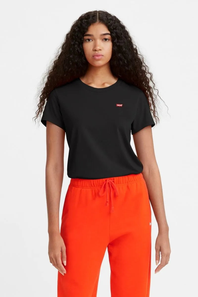 Levi's Women's The Perfect Tee Mineral Wash Short Sleeve T-Shirt - Casual Cotton Top for Everyday Wear, Street Style & Layering