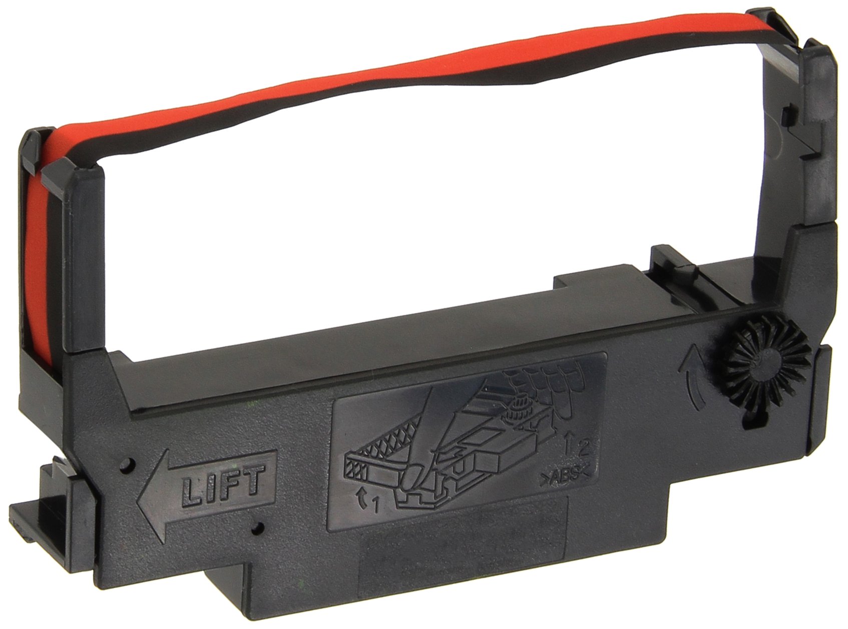 Bixolon GRC-220BR Black/Red Thermal Transfer Ribbon for Barcode Printing - Compatible with Bixolon Label Printers - Ideal for Retail, Warehouse & Shipping Labels