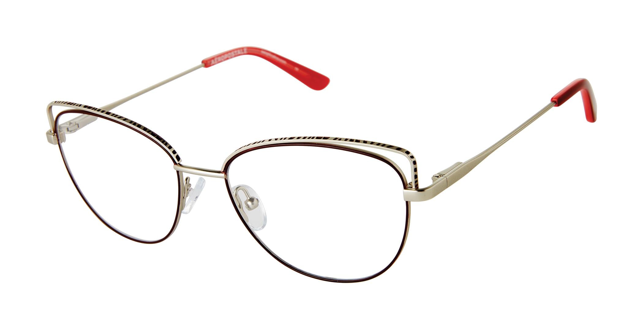 Aeropostale AERO4005 Stylish Eyeglasses for Men & Women - Trendy Unisex Frames for Reading, Fashion & Everyday Use