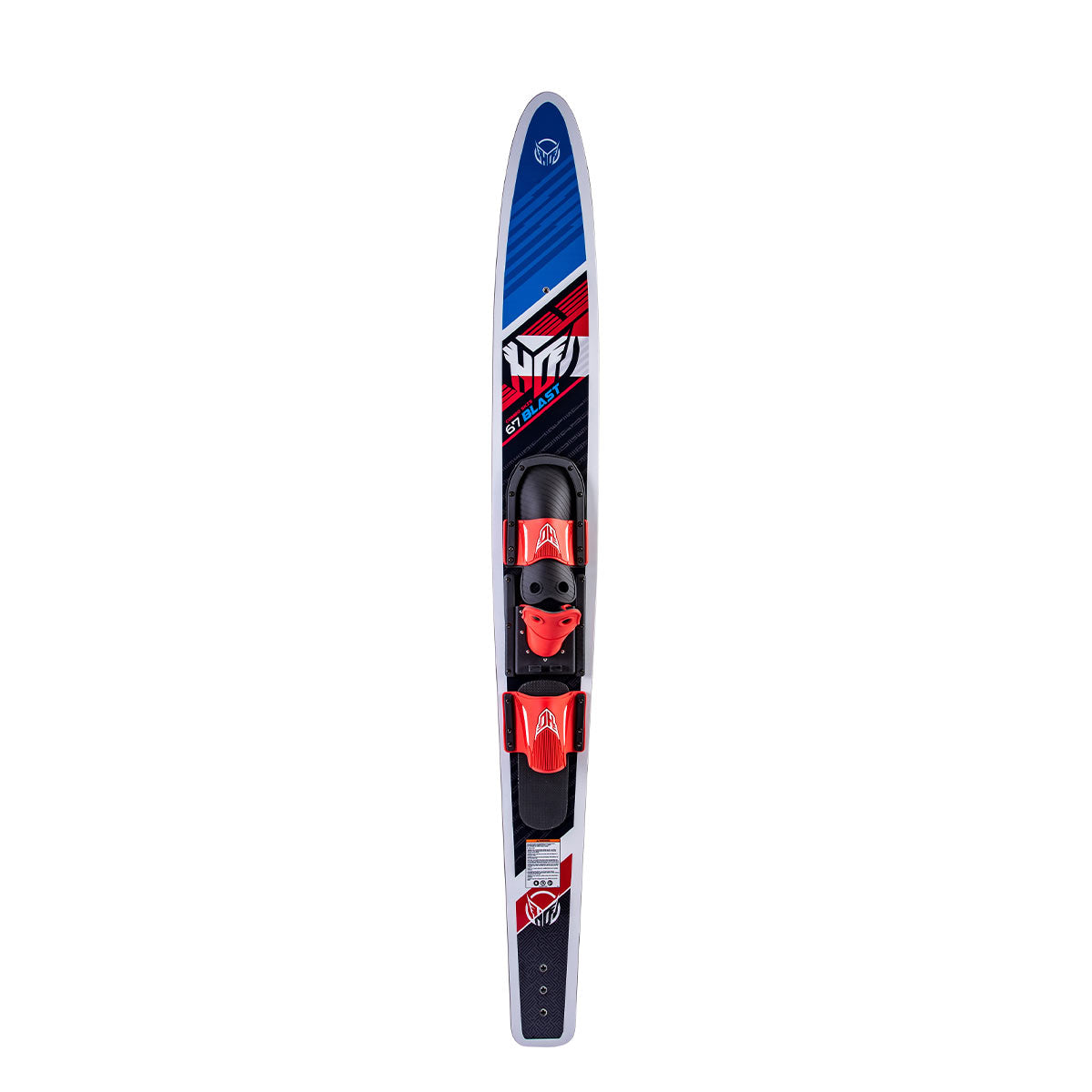 HO Blast Combo Water Skis with Horseshoe Bindings - Premium Performance Skis for Adults & Teens - Perfect for Lake, Ocean & Wakeboarding Fun