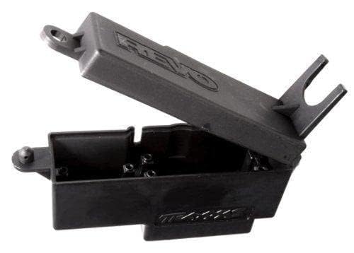 Traxxas 5325X Electronics Box and Cover Set - 9-Piece Waterproof RC Car Accessories for Traxxas X-Maxx, E-Revo, and Rustler Models - Perfect for Off-Road Racing and Outdoor RC Adventures