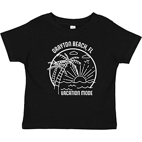 Inktastic Summer Vacation Mode Grayton Beach Florida Baby T-Shirt - Soft Cotton Tee for Beach Trips & Family Vacations