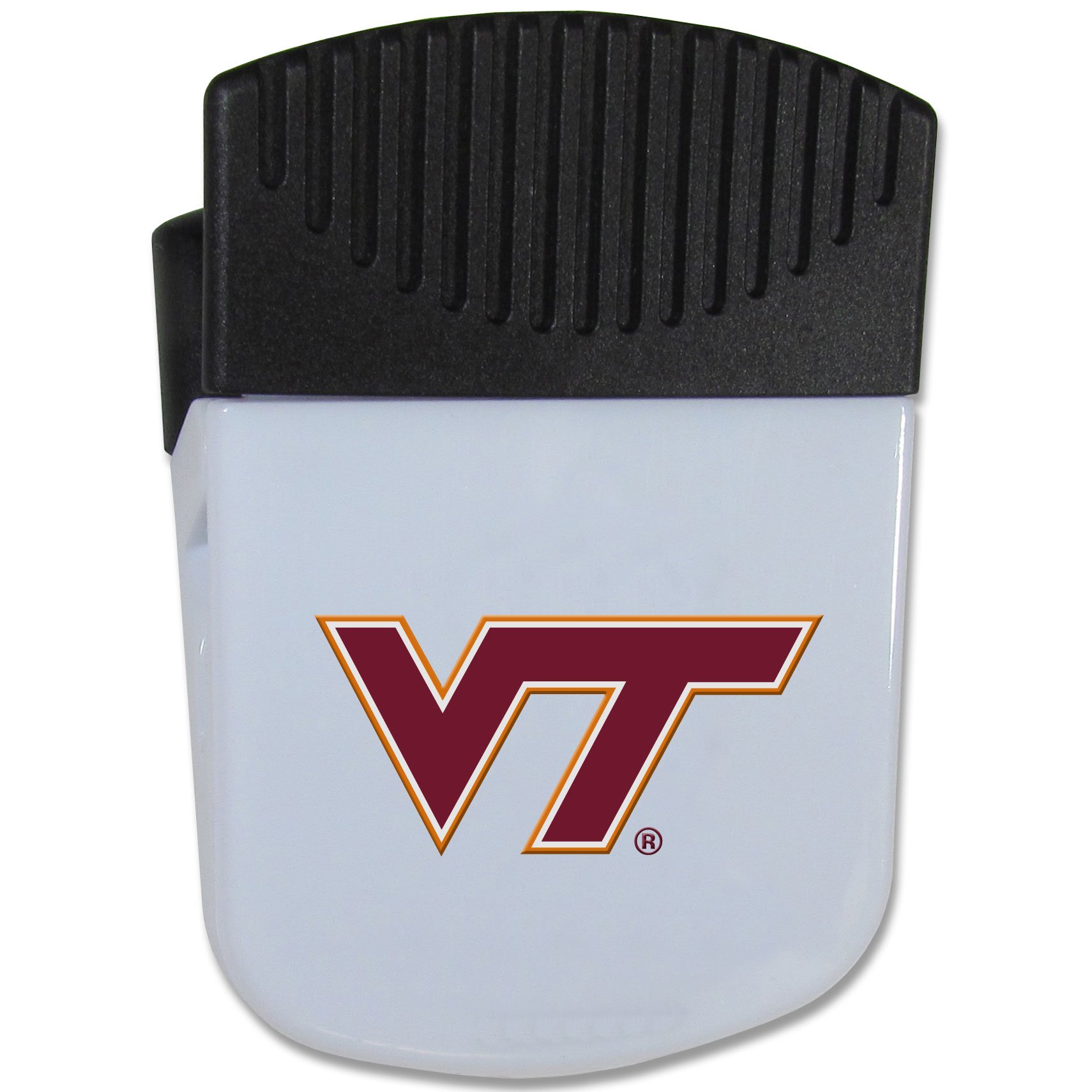 NCAA Team Logo Chip Clip Magnet by Siskiyou Sports - White - Perfect for Fridge, Lockers, and Office Organization