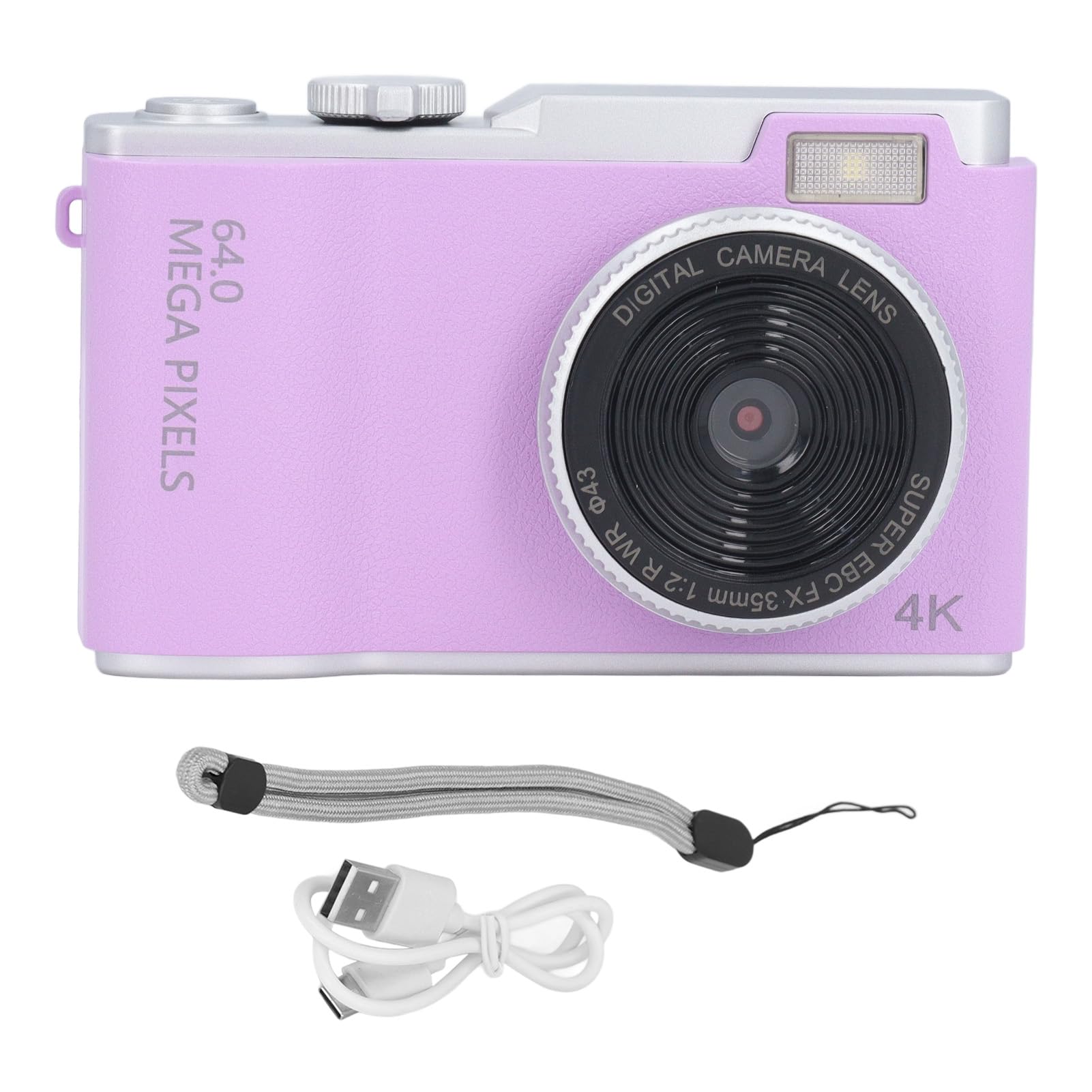 48MP Digital Camera with 1080P HD, 16x Zoom & Face Beauty - 2.4