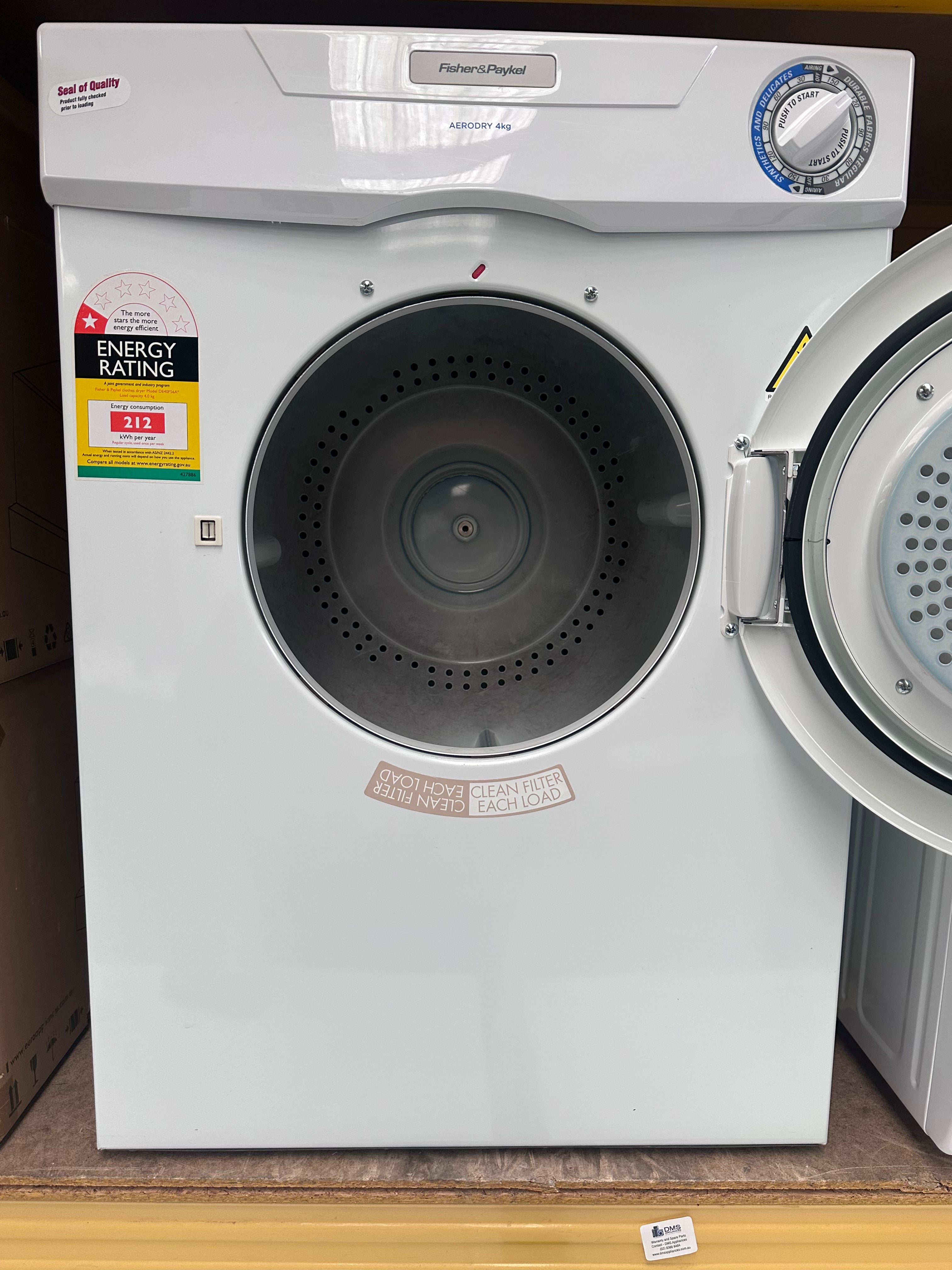Refurbished Fisher & Paykel 4kg Compact Clothes Dryer - Perfect for Apartments, Laundromats & Small Spaces