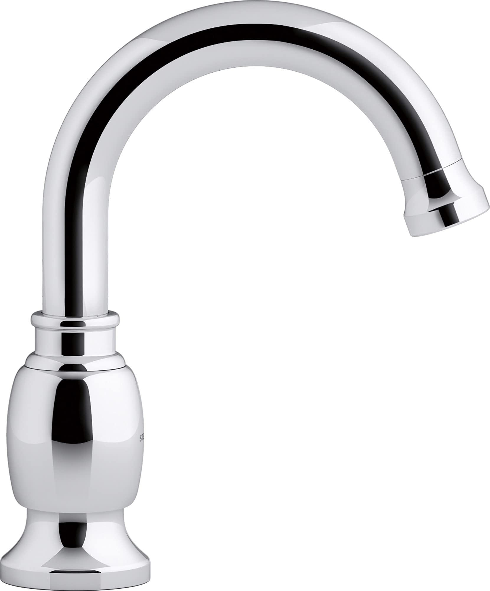 Ludington Single-Handle Bathroom Sink Faucet - Modern Waterfall Spout, Brushed Nickel Finish for Bathroom Vanity & Powder Room - Perfect for Home, Hotel & Commercial Use