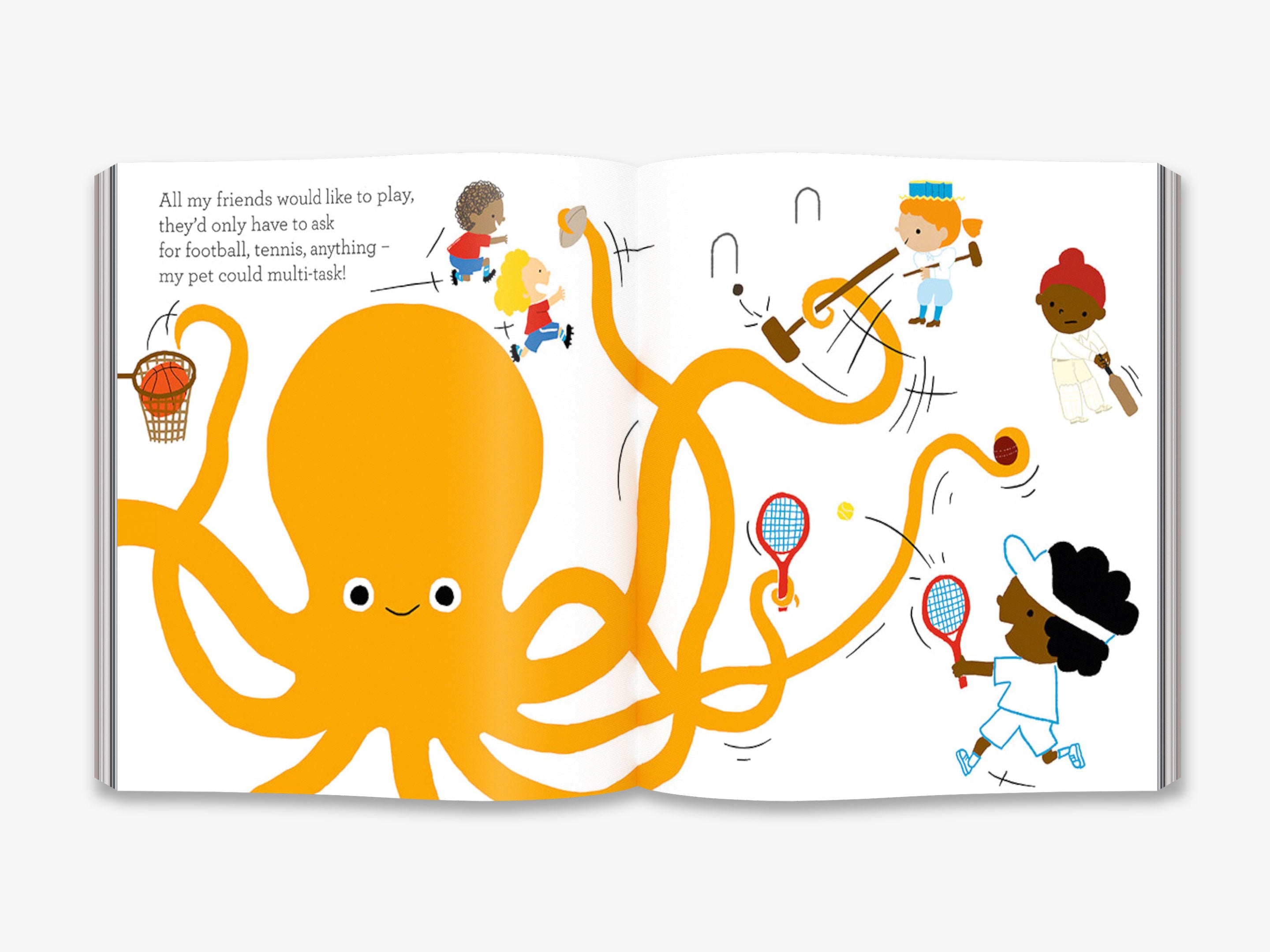 If I Had an Octopus - Fun and Imaginative Kids Storybook for Bedtime Reading & Ocean-Themed Playtime