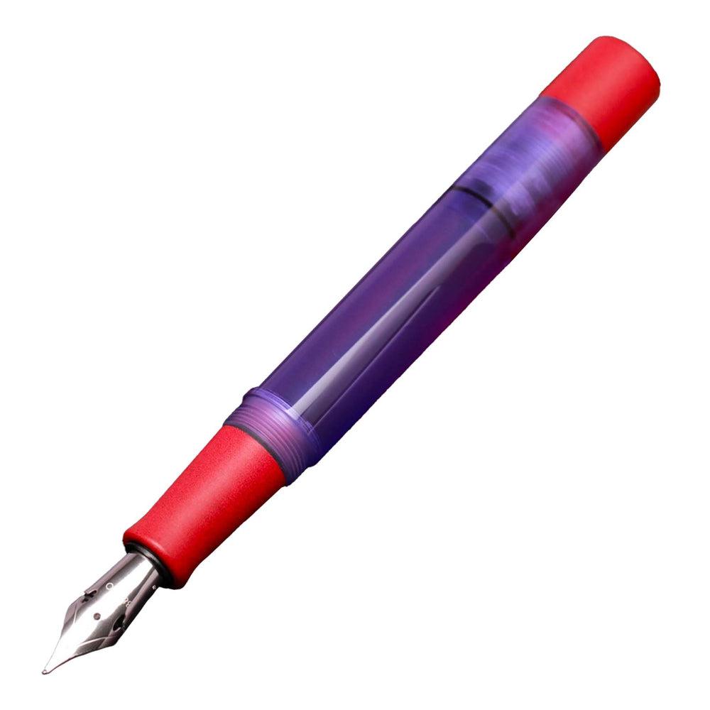 Opus 88 Fountain Pen Demonstrator - 2022 Limited Edition Veri Peri Color | Premium Japanese Eyedropper Fountain Pen for Writing, Calligraphy & Collecting | Ideal Gift for Pen Enthusiasts & Professionals