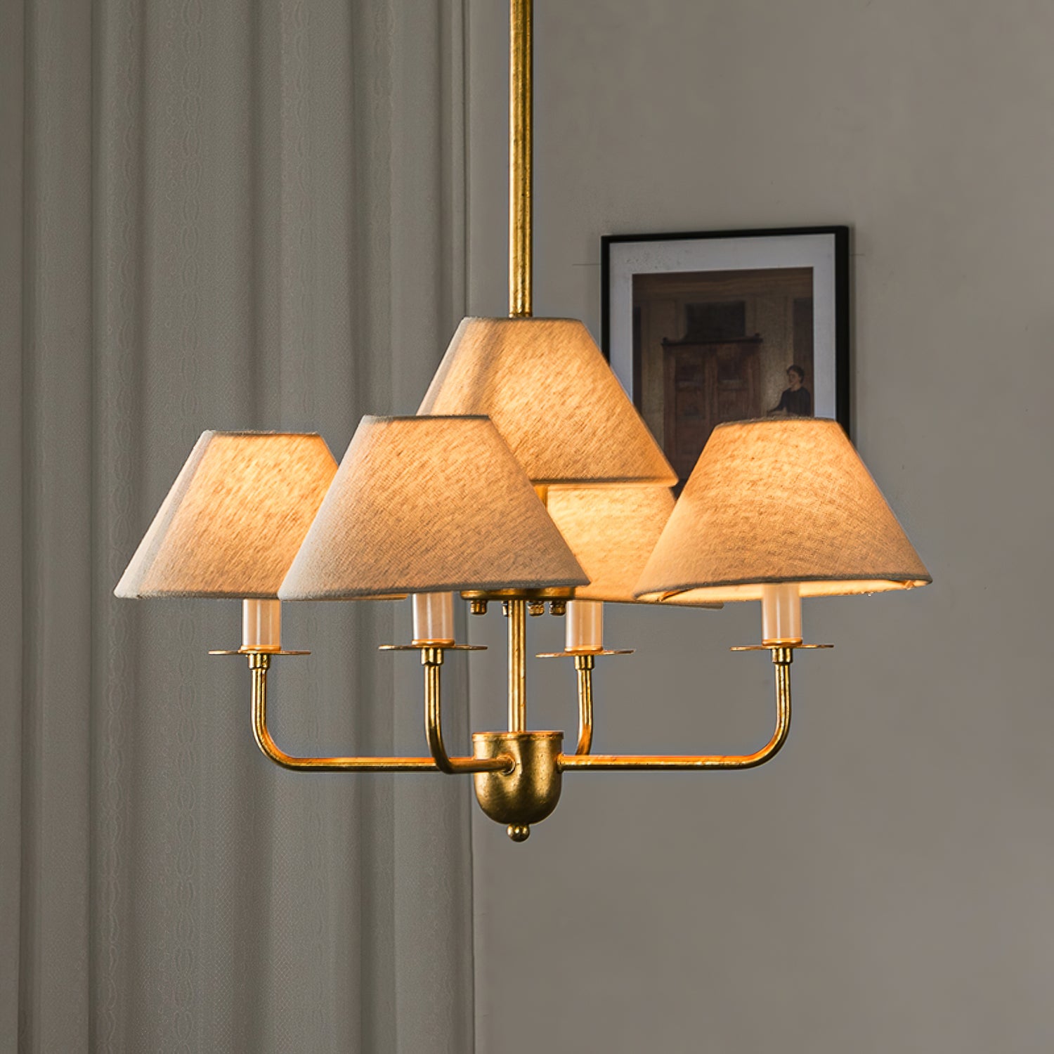 Capucine Chandelier - Elegant Crystal Ceiling Light Fixture for Dining Room, Living Room & Bedroom | Perfect for Home Decor, Wedding Venues & Luxury Spaces