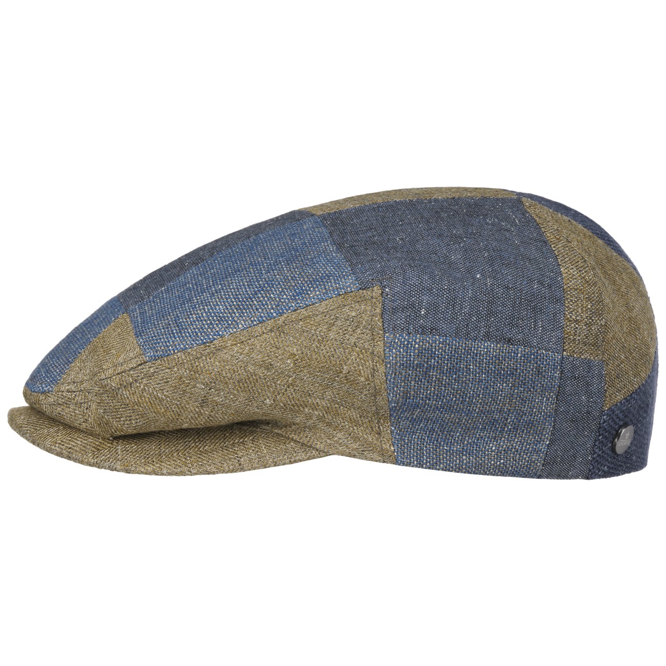 Stylish Patchwork Driver Flat Cap by Lierys - Vintage-Inspired Men's Hat for Casual Outfits | Perfect for Driving, Golfing & Outdoor Activities
