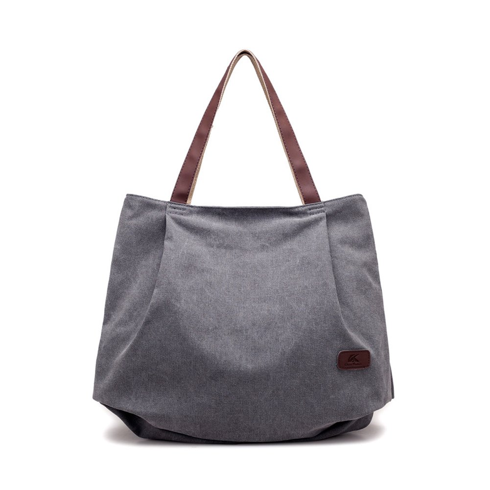 ZENTEII Women's Canvas Tote Bag - Stylish & Durable Handbag for Work, Travel & Everyday Use