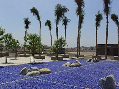 River Mix Landscape Glass Pebbles - 50 Lb Bag for Garden Decor, Aquariums & DIY Crafts - Decorative Glass Stones for Pathways, Vases & Home Landscaping