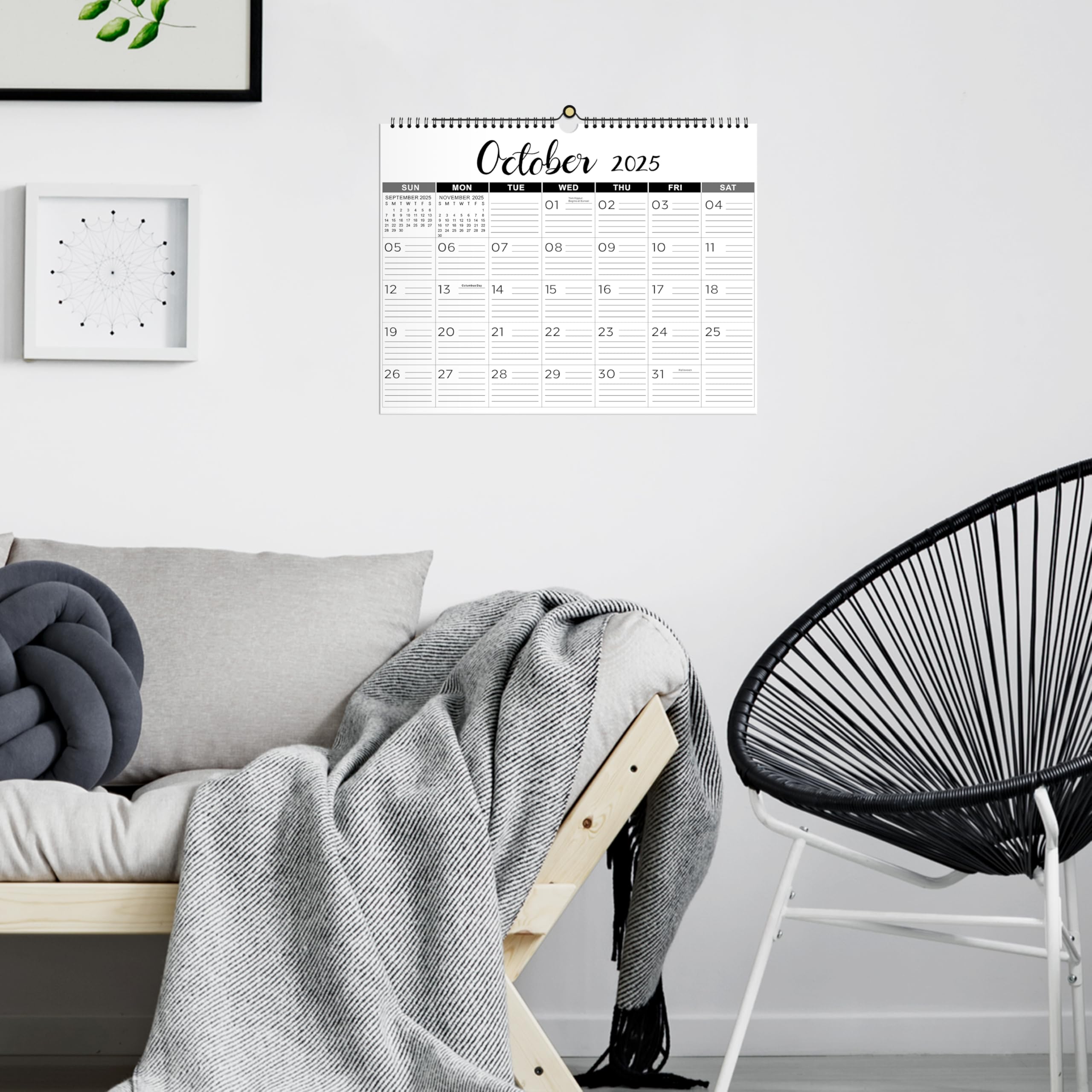2025-2026 Wall Calendar with Thick Paper | 15
