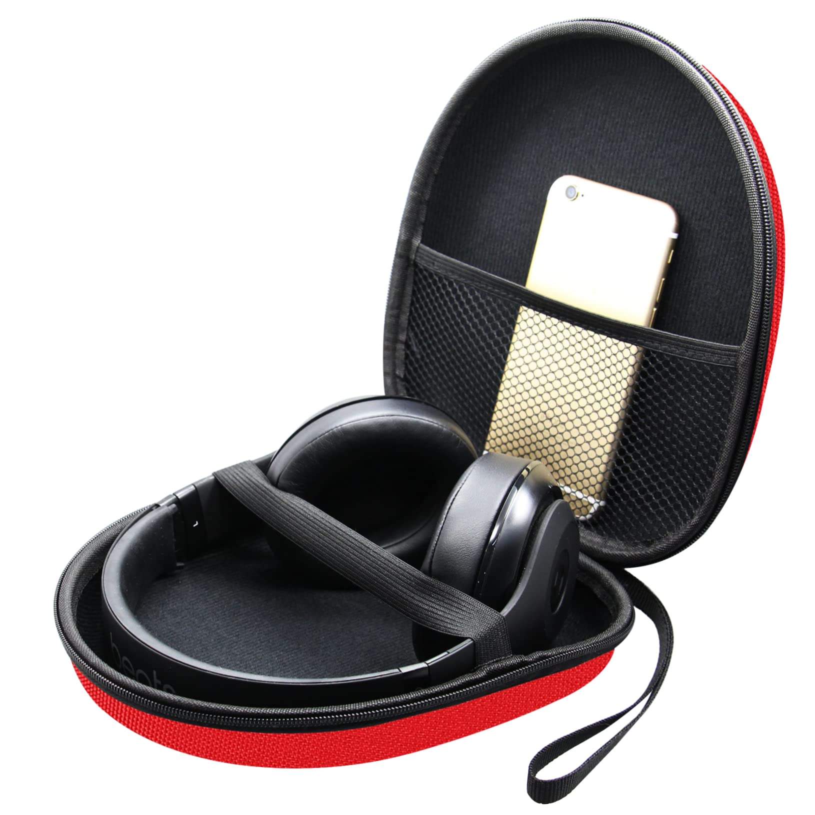Gadpiparty 2 Pack Headphone Protective Case - Zippered Compact & Portable Headset Carry Pouch for Travel, Gym, Work, and Daily Storage